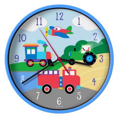 „Transport Kids“ laikrodžio dizainas