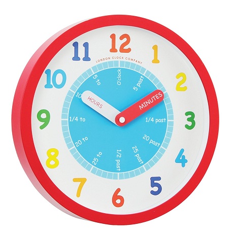 „Tell Time Kids“ laikrodžio dizainas