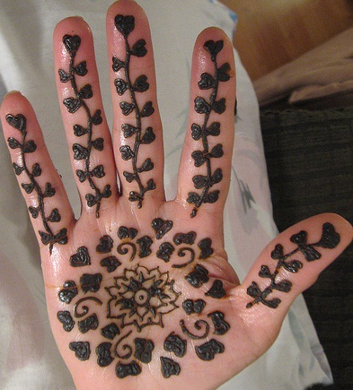 Vaikų Mehndi dizainas