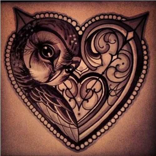 Užrakintas širdies tatuiruotėje