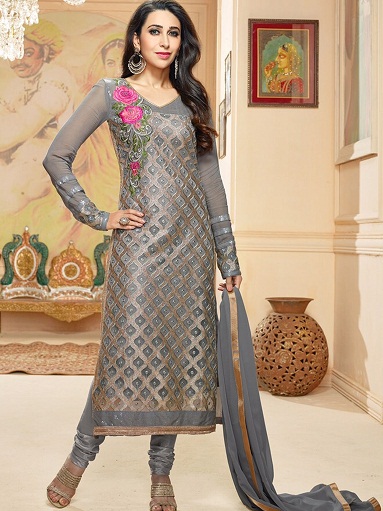 „Churidar Silver Salwar“ kostiumas