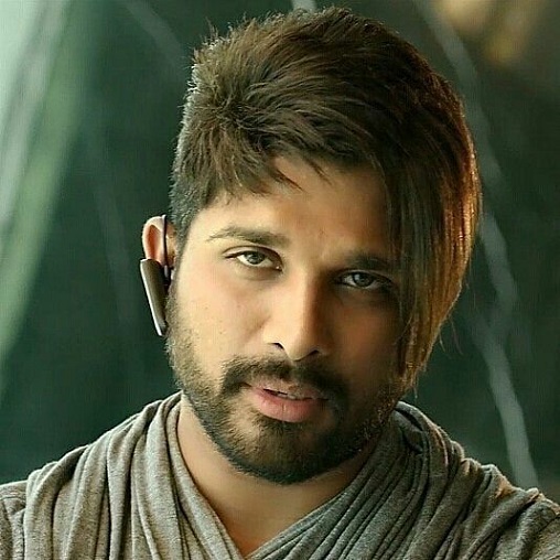 allu arjun plaukų stilius dj