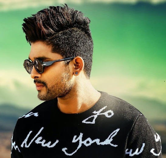 dj allu arjun plaukų stilius