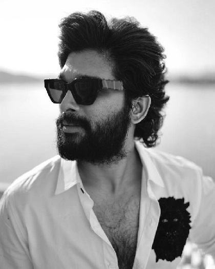 allu arjun yeni saç modeli