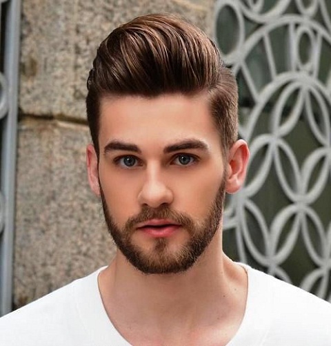 Aukštas Pompadour Quiff