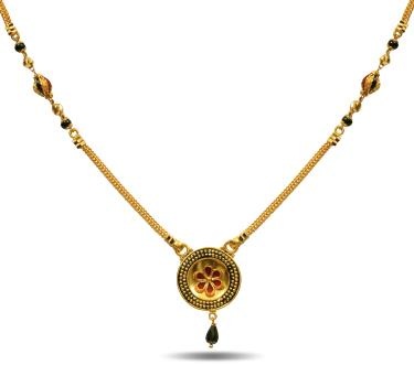 Gėlių Mangalsutra grandinė