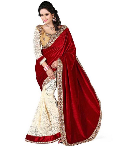 Kadife Brasso Sarees