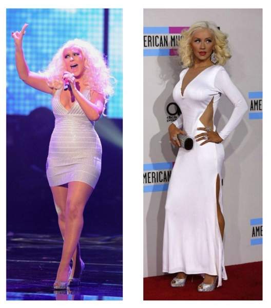 Christina Aguilera Riebalai tinka