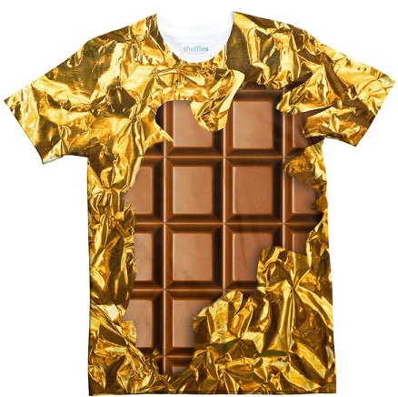 Auksiniai „Wrapper“ marškinėliai