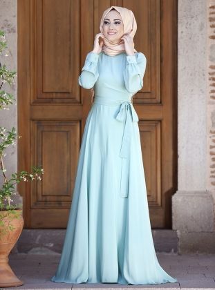 Hijab suknelės stilius