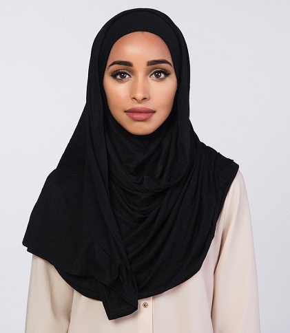 Juodasis hidžabo stilius