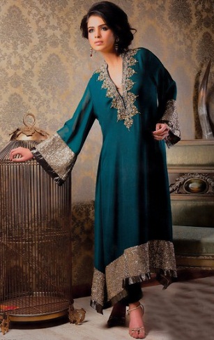 Pakistano „Salwar Suit“ plius dydžio dizainas