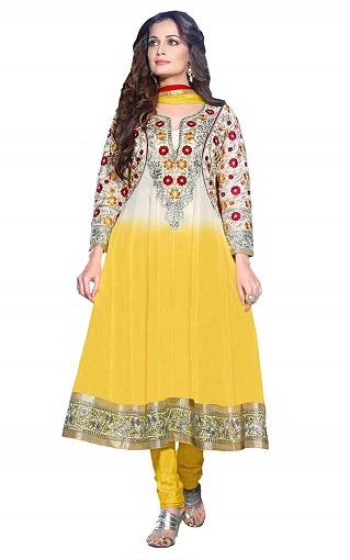 Plius dydžio Churidar Salwar Kameez