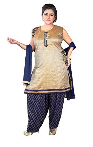 Plius dydis Patiala Salwar Kameez