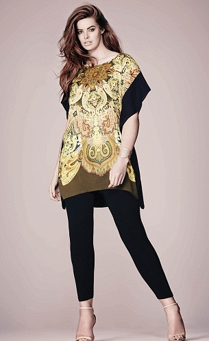 Plius dydžio kaftano stiliaus Salwar Kameez