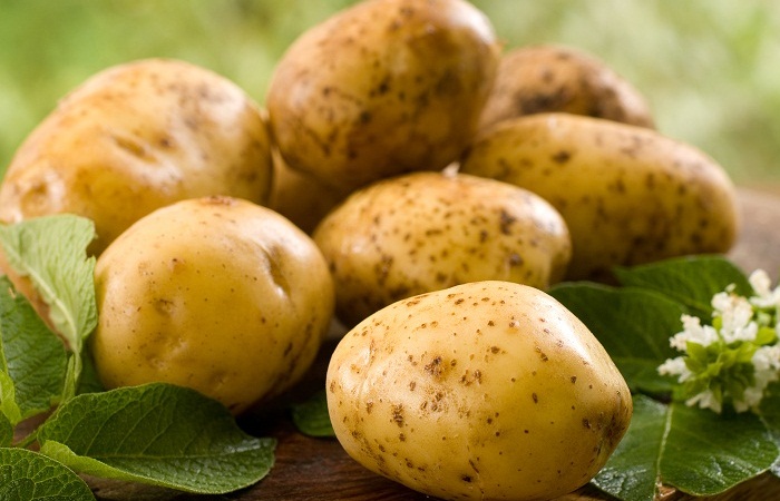 Bulvės įdegio pašalinimui