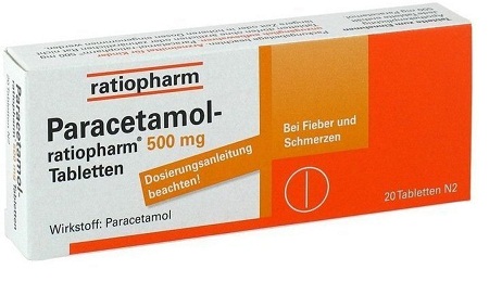 Paracetamolis nuo karščiavimo