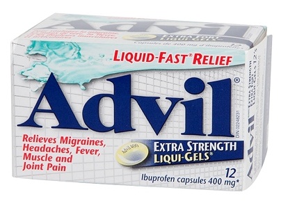 Advil kapsulė suaugusiųjų karščiavimui