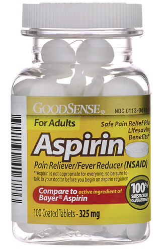 Aspirinas suaugusiųjų karščiavimui