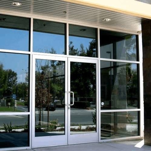 Aliuminio stiklo durys