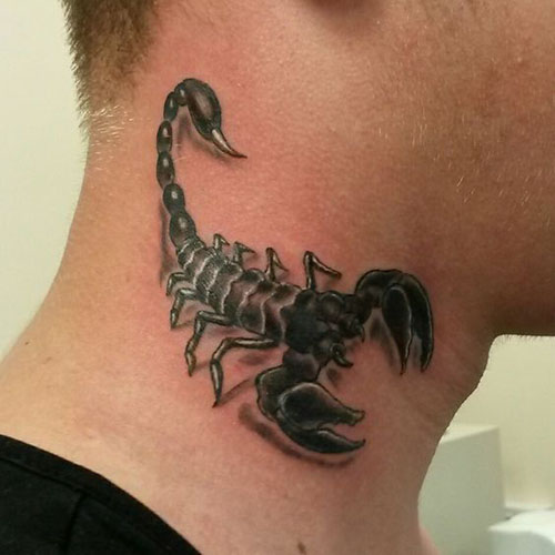 Geriausi „Scorpion“ tatuiruočių dizainai su nuotraukomis 8