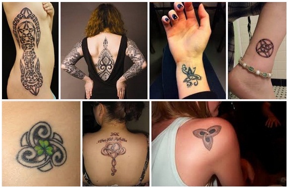 keltų tatuiruočių dizainas