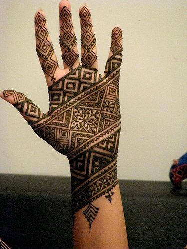 Geometrik Tasarımcı Mehandi