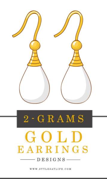 2 GRAM aukso auskarai