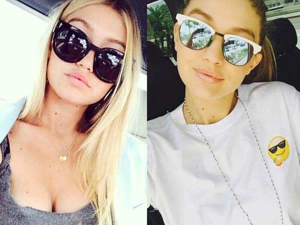 Gigi Hadid be makiažo 1