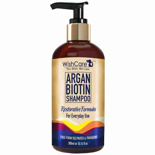 WishCare® Argan Yağlı Biotin Şampuan - Onarıcı Formül