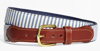 Brooks Brothers Seersucker diržas moterims