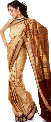 Haki Bomkai Saree