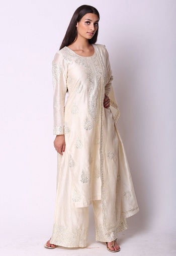 Beyaz Salwar Kameez Pakistan