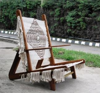 Atpalaiduojančios bambuko kėdės
