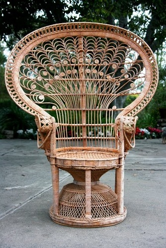 „Peacock Split Bamboo“ kėdė