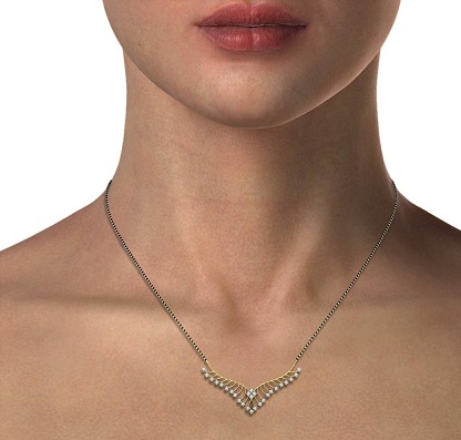 Išgalvotas deimantas Mangalsutra