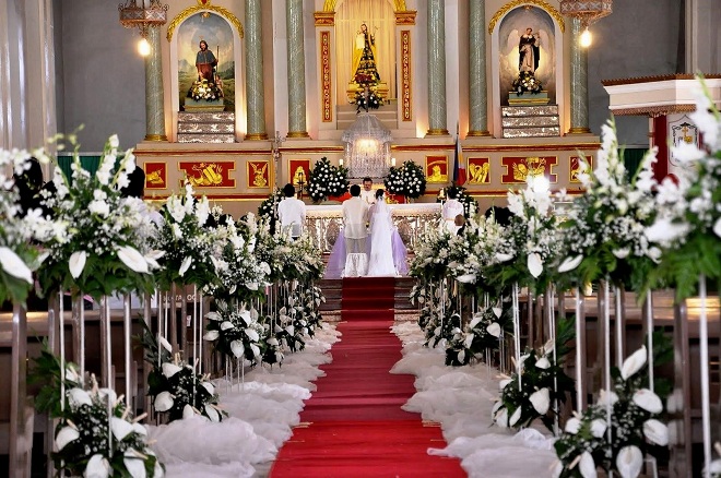 Bažnyčios vestuvių dekoravimo idėjos