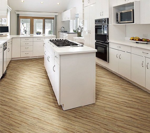 Šiuolaikinės virtuvės grindų plytelės