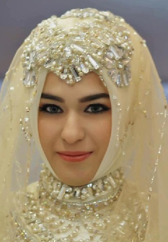 Turkijos vestuvių hidžabas