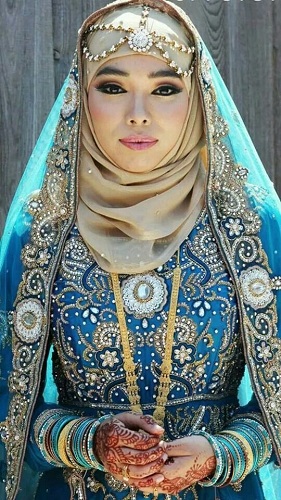 Vestuvių hidžabas Saree