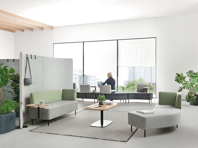 Biuro baldų sofos dizainas