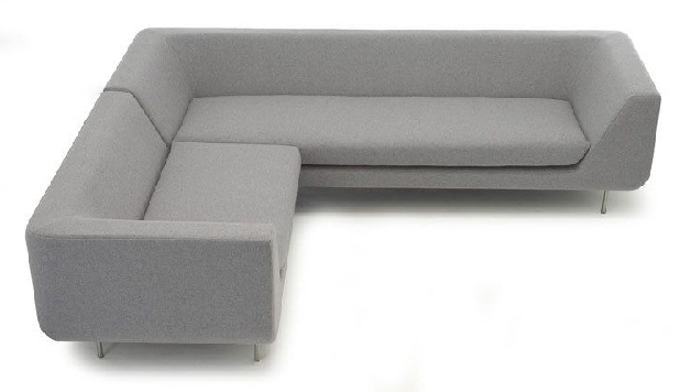 Biuro kampinė sofa