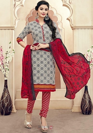 Spausdintas Churidar Salwar