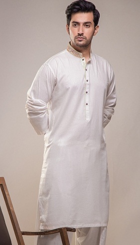 Paprasti balti vyrai Salwar Kameez