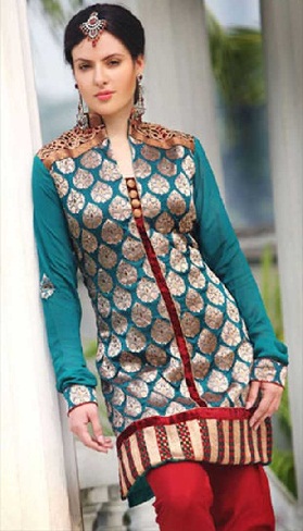 Stilingas „Silk Salwar“ kostiumų dizainas