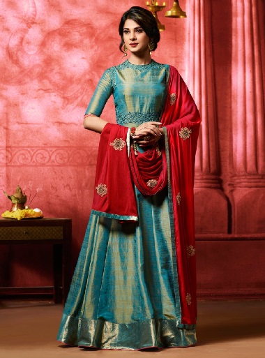 Banarasi İpek Salwar Kameez Tasarımları