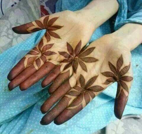 Šešėlinė Palm Mehndi