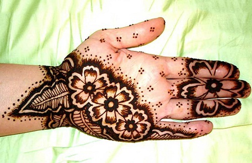 Šiuolaikinė Palm Mehndi