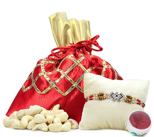 Vyresniojo ir blaiviojo brolio dovanos Rakhi
