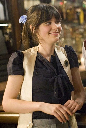 Zooey Deschanel be makiažo9